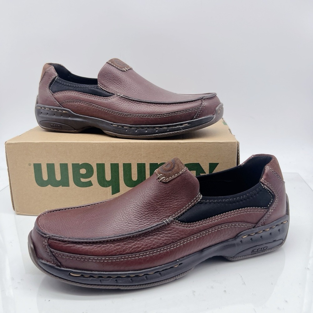 Dunham Wade Men's Slip On Comfort Shoes Loafers MCN422BR Brown Leather US 8.5 D